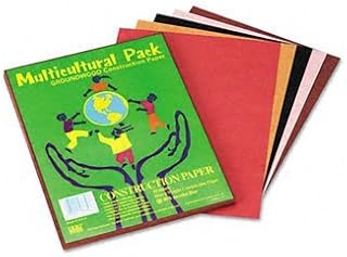 Pacon Multicultural Construction Paper PAPER,CNSTRT9X12 50PK,AST (Pack of30)