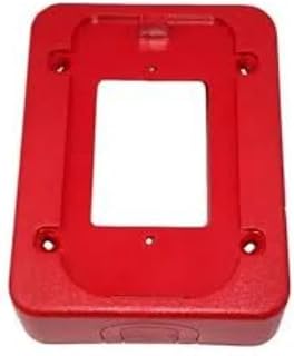 System Sensor By Honeywell-Us RED WALL BACK BOX SKIRT - BK-BBS2