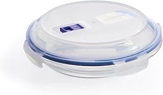 Luminarc Pure Box Active Glass Plate with Lid 23cm-70cl Bicolor