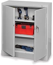 TENNSCO Storage Cabinet - 36x18x42 - All-Welded - Light Gray