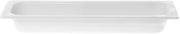 Serving Bowl Display Bowl 1/2 Size Long White Melamine - 21 1/2 L x 6 1/2 W x 2 1/2 H
