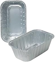 Durable Packaging Aluminum Loaf Pans, 1 Lb, 6.13 X 3.75 X 2, 500/carton
