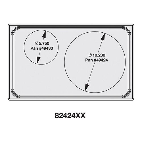 Adapter Plate (Each) by Vollrath – Model 8242414