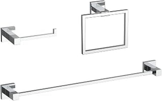 Isla 3Pc Stainless Steel Hardware Set in Chrome