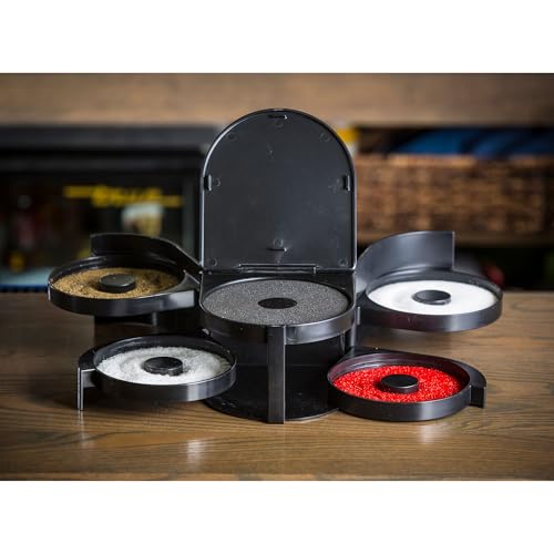 Tablecraft 2.3 (Pack of 4) / Black / Modern Rimming Salts & Sugars