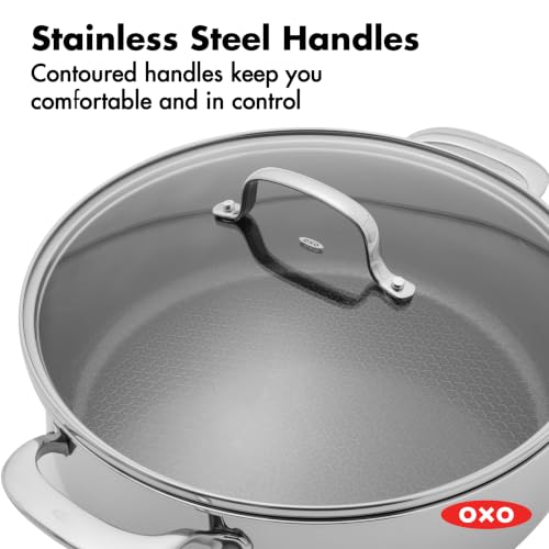 OXO 8QT Stockpot with Lid / Stainless Steel / 8.0 quarts Stockpots