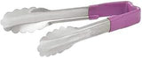 Vollrath Utility Tong,Purple,6 in. Overall L 4780680-1 Each