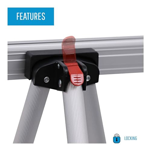 MasterVision Silver / Lightweight / 1 Easels