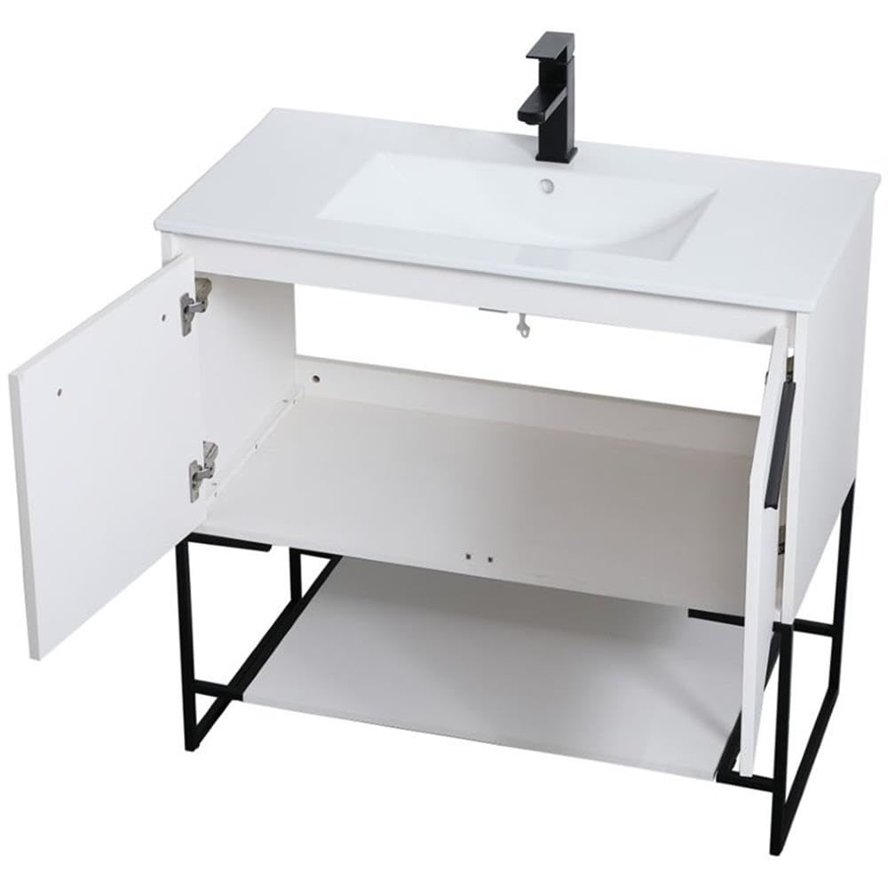 Elegant Decor 36" - Single / White / Modern Bathroom Vanities