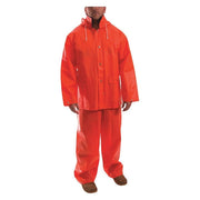 Comfort-Tuff 2-Piece Rain Suit by TINGLEY – Small, Polyester,Metal, Blaze Orange, Model S63219