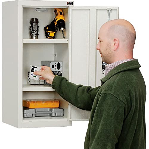 Global Industrial Off White / 13.75 inches x 30 inches x 12.75 inches / Industrial Storage Cabinets