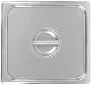 Royal Industries Notched Two-Thirds Size Steam Table Pan, 13 7/8" L x 12 3/4" W, Stainless Steel, Commercial Grade - NSF Certified