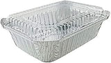Handi-Foil 1 1/2 lb. Oblong Deep Take-Out Food Storage Container w/Dome Lid (pack of 500)