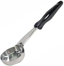 Vollrath 6412320 Spoodle - Black Handled 3 oz. Solid