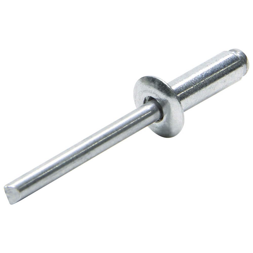 Sm Hd Rivet Silver Alum 250pk by Allstar Performance – One Size, Aluminum, silver, Model ALL18040