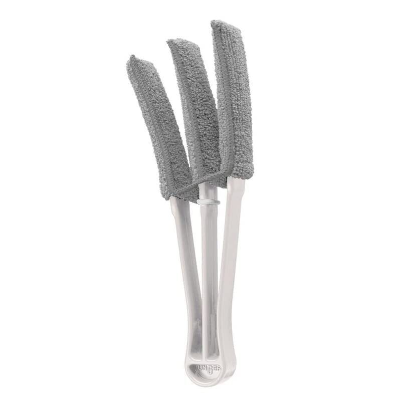 Mini-Blind Duster by UNGER – 3", Microfiber, Gray, Model 978260