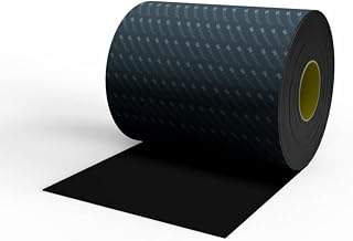 3M (SJ6005 Black) Resilient Rollstock SJ6005 Black A20FL, 4 1/2 in x 24 yd 0.20 in (5 mm) Thick