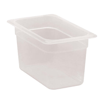 Translucent Fourth Size x 6" Deep Food Pan by Cambro – 6.0 inches, Model 46PP190