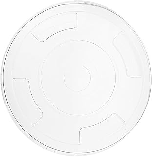 Vegware Flat Lid 9 thru 24 oz Cold Cup - 1000/Case