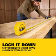 STANLEY 4.9 m / Black, Yellow / Industrial Tape Measures