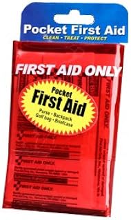 First Aid Only FAO-600: Travel First Aid Kit, Trifold, 18 Piece, Vinyl Case