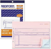 7L787 Rediform Triplicates Credit Memo Book - 50 Sheet(s) - 3 Part - 5.50" x 7.88" Sheet Size
