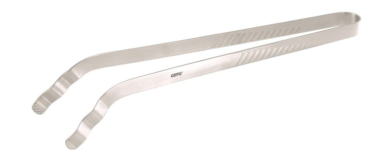 21540 BBQ Tongs by GEFU – Stainless Steel, Silver, Model GF21540