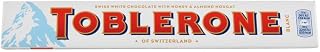 Toblerone White Chocolate, 3.52-Ounce Bars (Pack of 12)