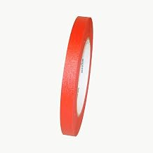 Shurtape Colored Masking Tape (CP-631), 1/2 in. x 60 yds. (Red)