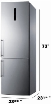 Summit Appliance Silver / 32.00x30.00x55.00 / 10.6 cubic_feet Categories