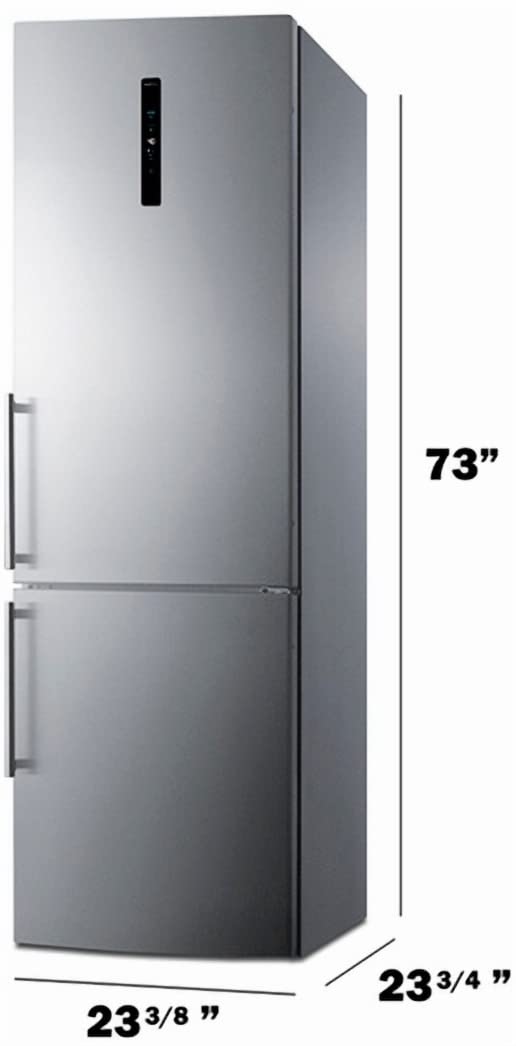 Summit Appliance Silver / 32.00x30.00x55.00 / 10.6 cubic_feet Categories