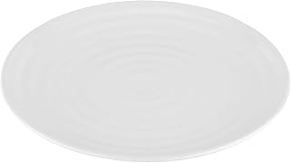 G.E.T. 10 1/4" White Round Melamine Dinner Plate (Set of 12)