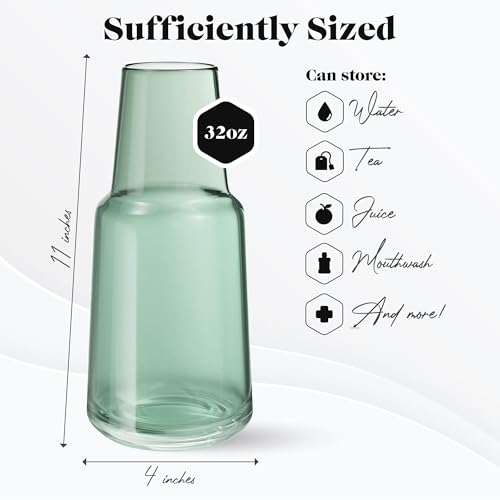 American Atelier Green / 32 Ounces / Classic Carafes