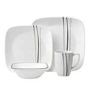 Corelle Cascading Lines / 16-Piece / 1 Dinnerware Sets