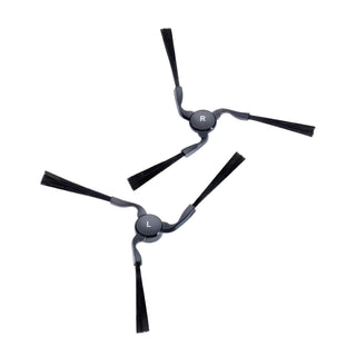 Replacement Side Brushes for Scout RX1 Robot Vacuums by Miele – Black, Pack of 2, Model MLE-004