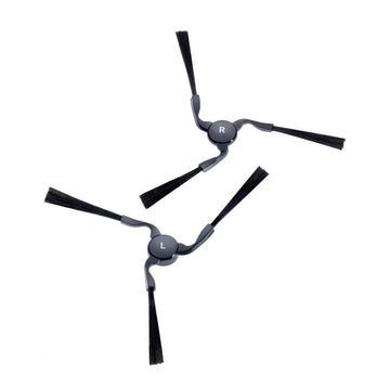 Replacement Side Brushes for Scout RX1 Robot Vacuums by Miele – Black, Pack of 2, Model MLE-004