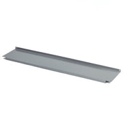 Lower Shelf-Gray by Tennsco – 15"L x 96"W x 2"H, Alloy Steel, Grey, Model 20/S-96