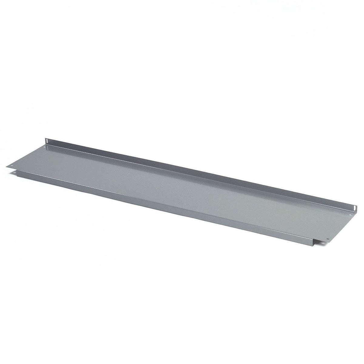 Lower Shelf-Gray by Tennsco – 15"L x 96"W x 2"H, Alloy Steel, Grey, Model 20/S-96