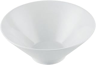CAC China WOB-109 Winner Bowl V Shape 48oz 9" Porcelain Other, Bone White, Set of 12