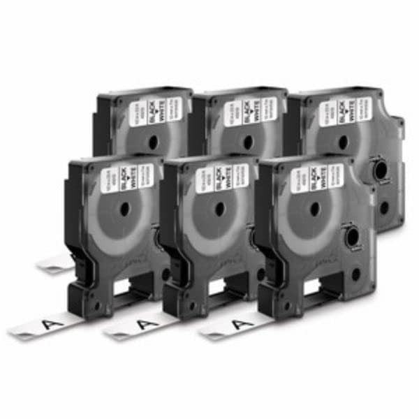 D1 Standard Dymo White Label - Pack of – Pack of 6, Model DYM2025517