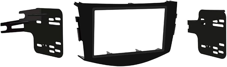 Metra 95-8223S Double DIN Installation Kit for 2009-up Toyota Corolla Vehicles (Black)