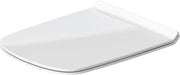 Duravit DuraStyle Elongated Toilet seat White High Gloss, Slow Closing, Stainless Steel Hinges