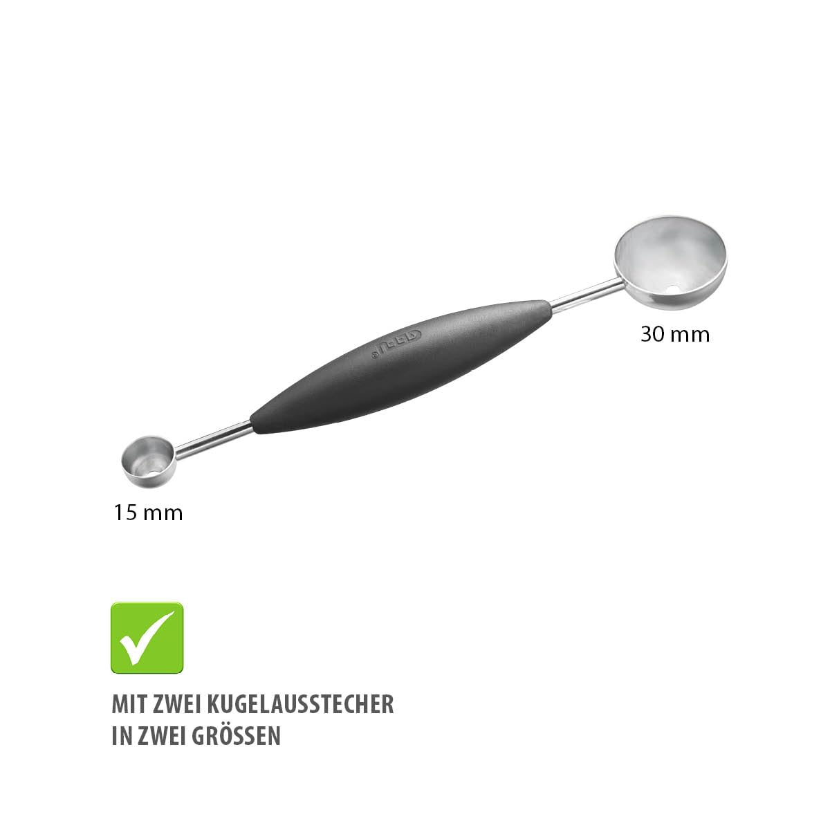 Bolino Parisian Spoon by GEFU – Silver, Model 13721