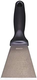 Remco - A Vikan Company 69729 3" Stainless Steel Scraper, Black
