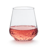 Libbey Hammered 8 (17.75 oz) / 17 Ounces, Set of 8 / Modern Wine Glasses