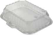 Pactiv Clearview TrayMates Shallow Rectangle Tray Lid For 2S Foam Tray, Clear | 252/Case
