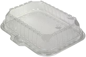 Pactiv Clearview TrayMates Shallow Rectangle Tray Lid For 2S Foam Tray, Clear | 252/Case