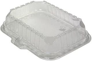 Pactiv Clearview TrayMates Shallow Rectangle Tray Lid For 2S Foam Tray, Clear | 252/Case