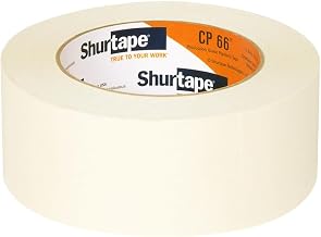 72‐Rolls of 1.88" x 60 yds Shurtape 132716 CP66 Contractor Grade Masking Tape, Contractor Pack