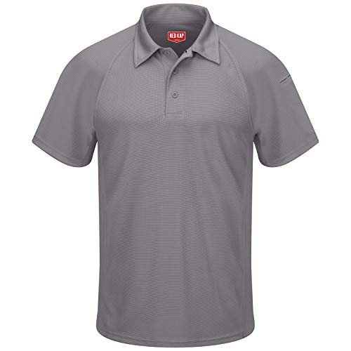 Red Kap 5X-Large / Grey / Big-tall Active Performance Polo Shirt Polos